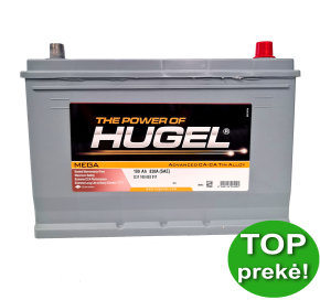 Hugel 100 Ah 830 A Japan - / + Automobiliams